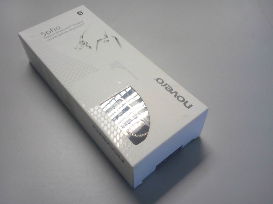 Novero Soho Crystal Arc Bluetooth Headset - Black / White - PC User | PC Parts And Spares | FREE UK DELIVERY