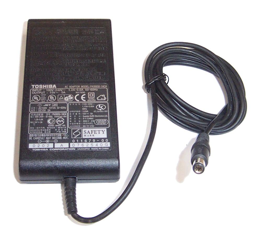 Toshiba AC Adaptor 15V (PA3083U 1ACA USED)