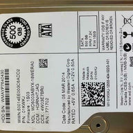 Dell Western Digital 500GB 7200RPM SATA 3.5" HDD ( 01KWKJ WD5003ABYX ) REF