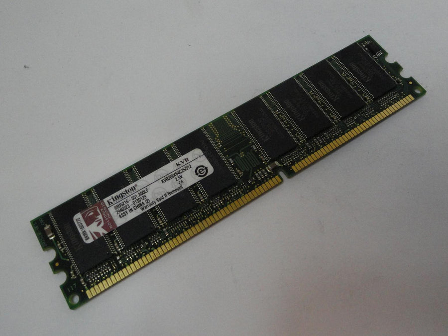 Kingston 512MB PC2100 DDR-266MHz DIMM RAM ( 99U5216-051.A00LF KVR266X64C25/512 ) REF