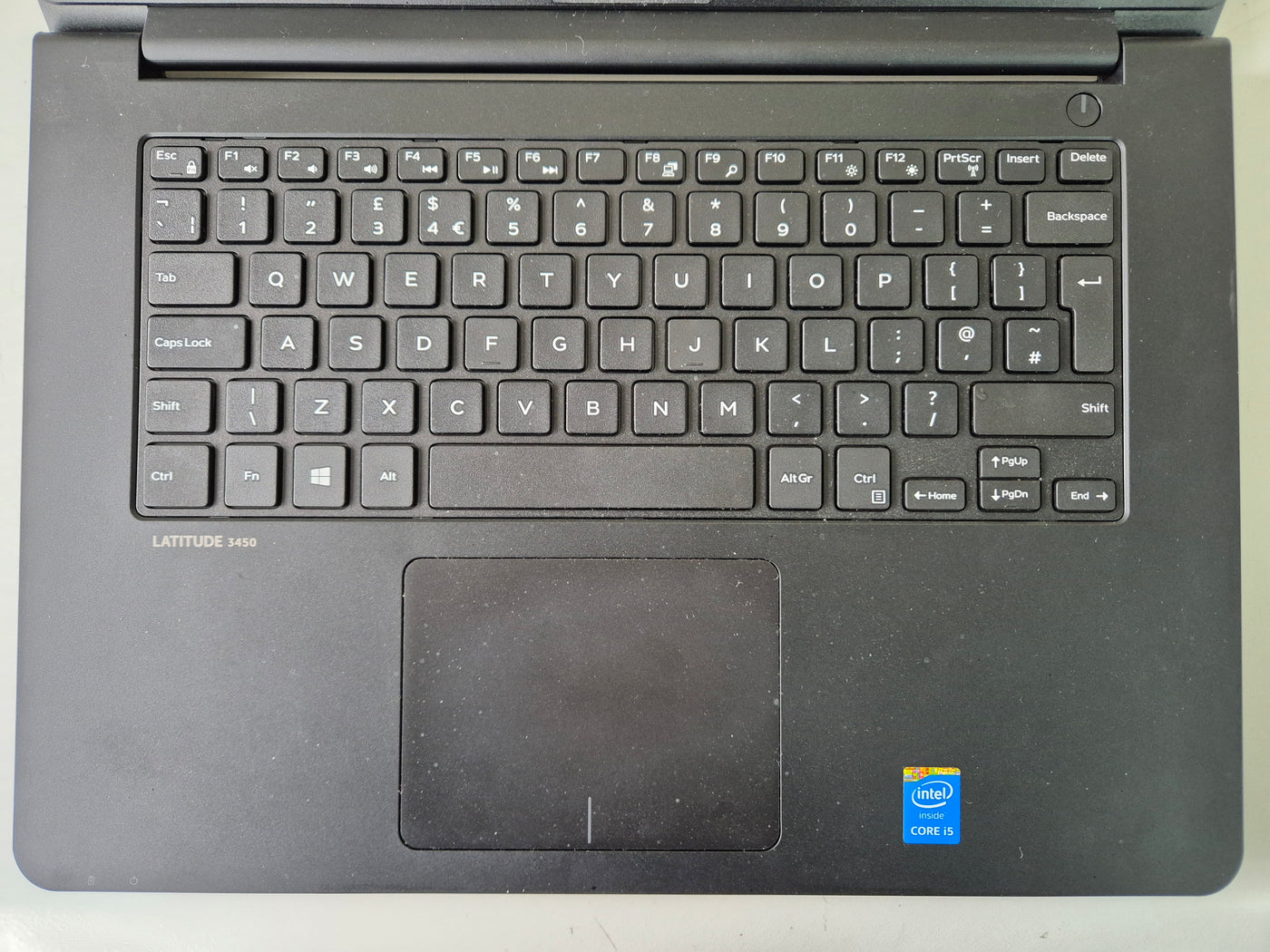 Dell Latitude 3450 500GB HDD 8GB RAM i5-5200U 2.2GHz Win10 14" BATTERY NOT HOLDING CHARGE - USED
