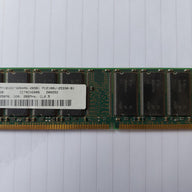 Micron 256MB PC2100 DDR-266MHz non-ECC Unbuffered CL2.5 184-Pin DIMM Dual Rank Memory Module (MT16VDDT3264AG-265B1)