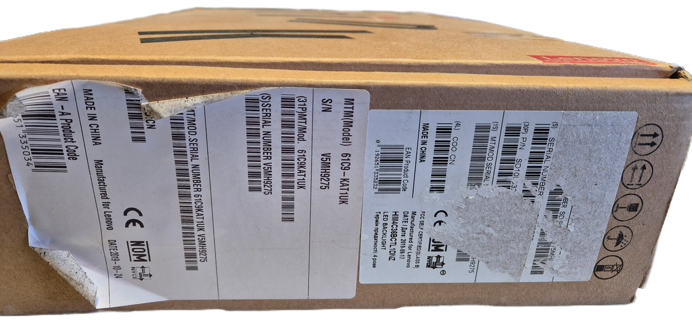 Lenovo ThinkVision S22e-19 21.5” Full HD Monitor - BOXED w/ stand ( 01YY071 ) USED