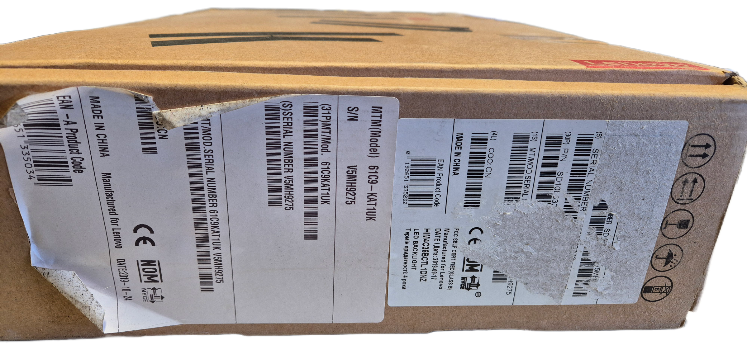 Lenovo ThinkVision S22e-19 21.5” Full HD Monitor - BOXED w/ stand ( 01YY071 ) USED