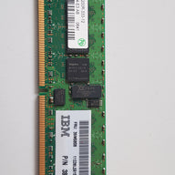 Hynix / IBM 1GB 1Rx4 PC2 -3200 DDR2-400MHz ECC Registered CL3 240-Pin DIMM Single Rank Memory Module (HYMP512R72BP4-E3 / 38L5915)