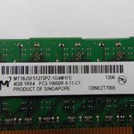 PR21454_ MT18JSF51272PZ-1G4M1FE_HP/Micron 4GB PC3-10600 DDR3-1333MHz 240-Pin DIMM - Image3