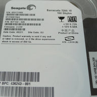 Seagate HP 160Gb SATA 7200rpm 3.5in HDD ( 9CY132-020 ST3160815AS 432393-001 436243-001   Seagate HP )