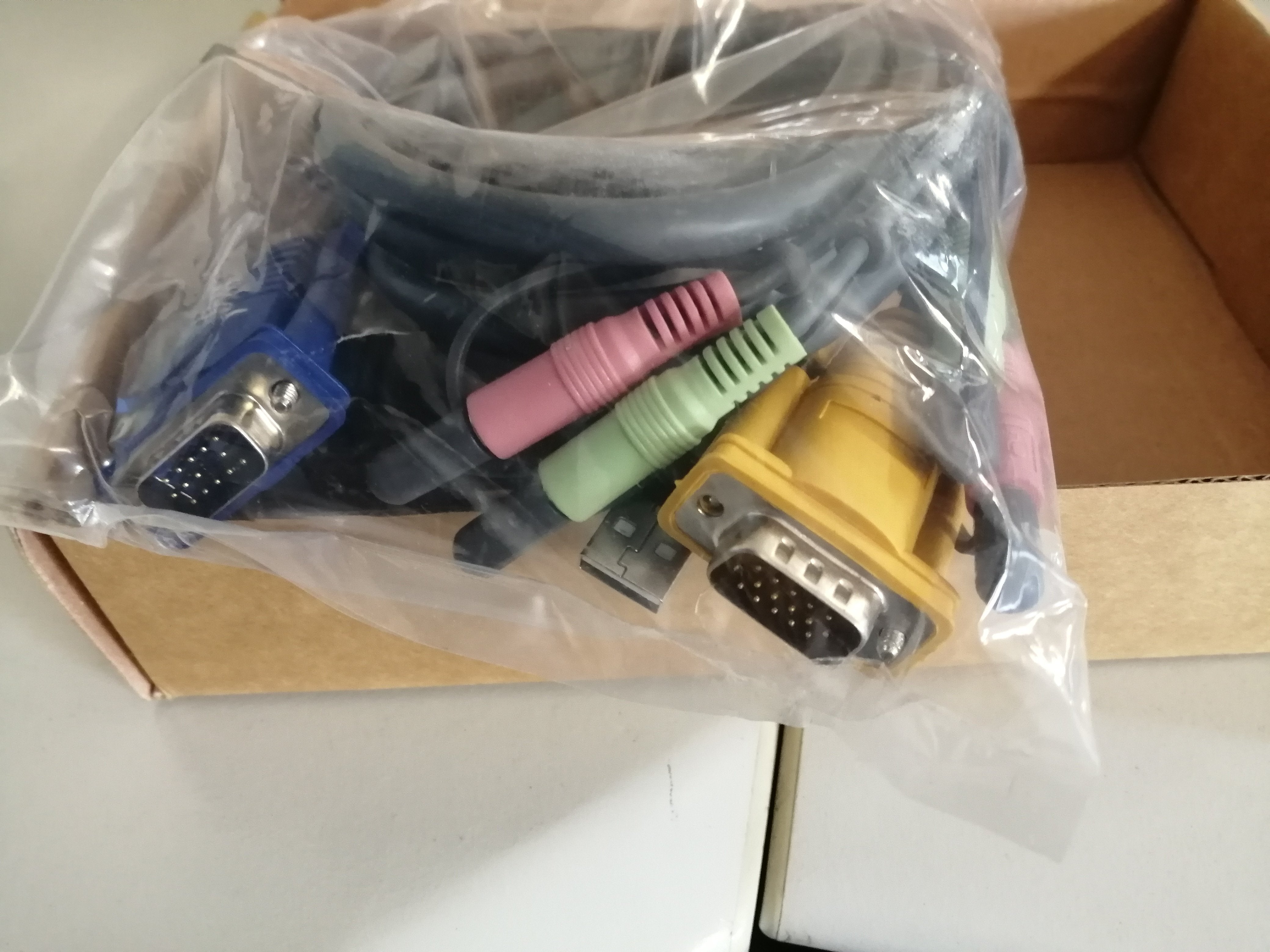 HP KVM Cable 6ft 2-Pack