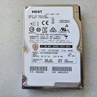 HGST 300GB 10KRPM SAS 2.5in HDD ( 0B26083 HUC109030CSS600 ) REF