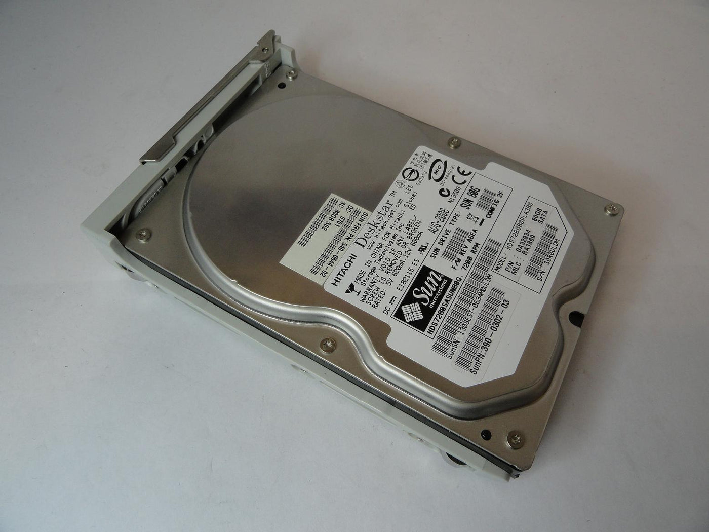 0A32934 - Hitachi Sun 80Gb SATA 7200rpm 3.5in HDD in Tray - USED