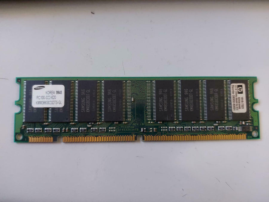 Samsung HP 64 MB SD-RAM 168-pin PC-100U non-ECC DIMM Memory KMM366S823DTS-GL