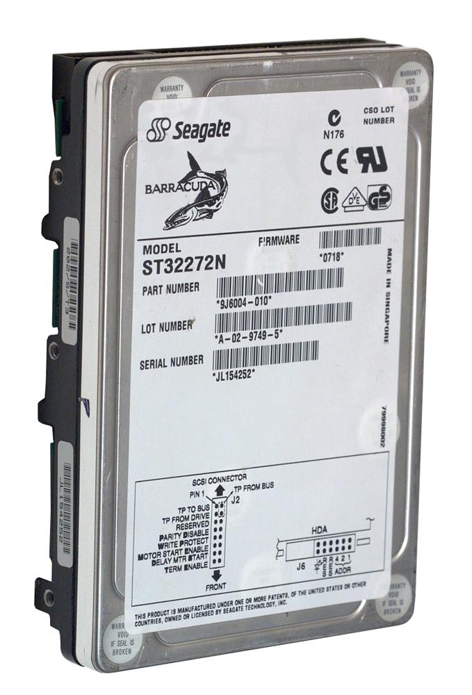 Seagate 2.1GB SCSI 50 Pin 7200rpm 3.5in HDD ( 9J6004-038 ST32272N ) USED