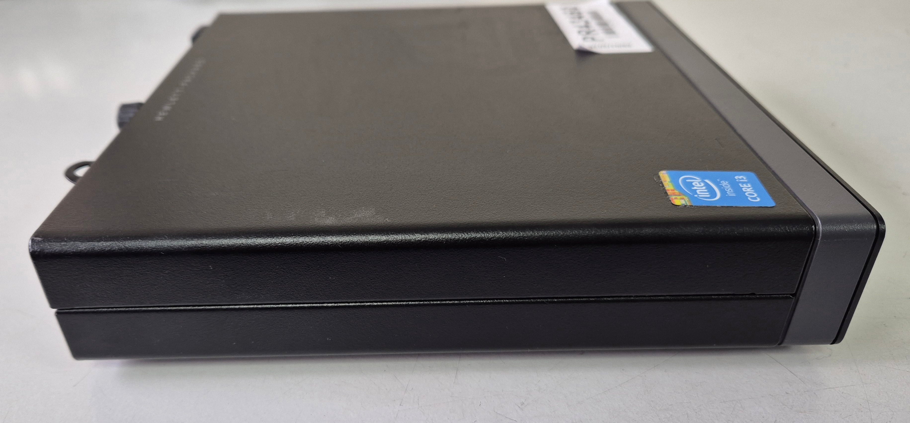 HP EliteDesk 800 G1 Desktop Mini 120GB SSD 4GB RAM i3-4160T 3.1GHz NO OS w/ adapter ( L9W49ET#ABU ) USED