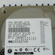 PR20891_CA05904-B40300DL_Fujitsu Dell 73GB SCSI 80 Pin 10Krpm 3.5in HDD - Image3