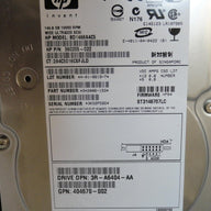 Seagate HP 146.8GB SCSI 80 Pin 10Krpm 3.5in HDD in Caddy ( ST3146707LC 9X2006-153 BD1468A4C5 289044-001 3R-A6404-AA 360205-022 404670-002 ) REF