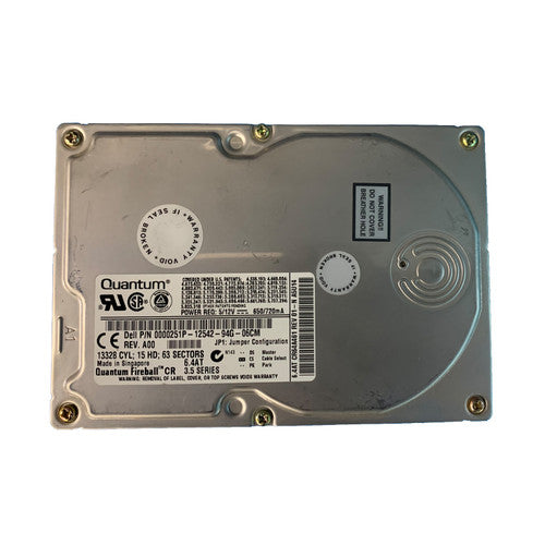 Quantum Dell 6.4GB IDE 3.5" 5400Rpm HDD ( CR64A461 CR64A011 00215P ) REF