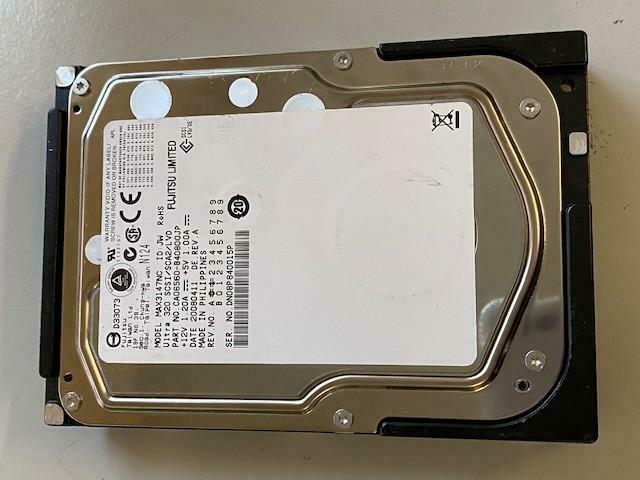 Fujitsu 146GB 15kRPM 3.5IN Ultra320 HDD ( CA06560-B40800JP MAX3147NC ) REF