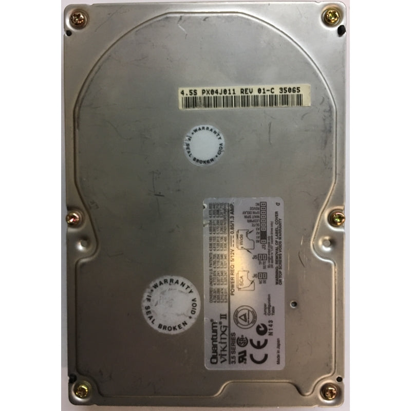 Quantum 4GB SCSI 80 Pin 7200rpm 3.5in HDD ( PX04J011 ) USED