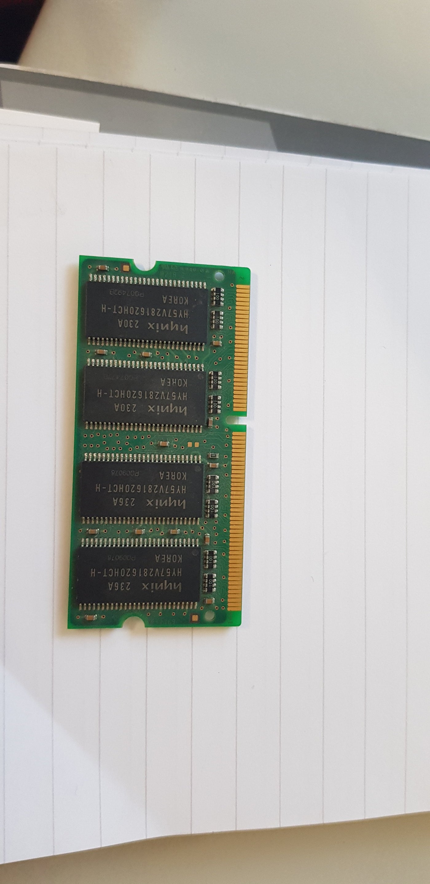 Hynix 128MB SODIMM Memory