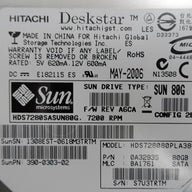 0A32935 - Hitachi Sun 80Gb SATA 7200rpm 3.5in HDD - USED
