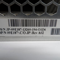 Dell PowerVault 200s Fan Assembly 12V DC ( 9E+187 9E+187    Dell )