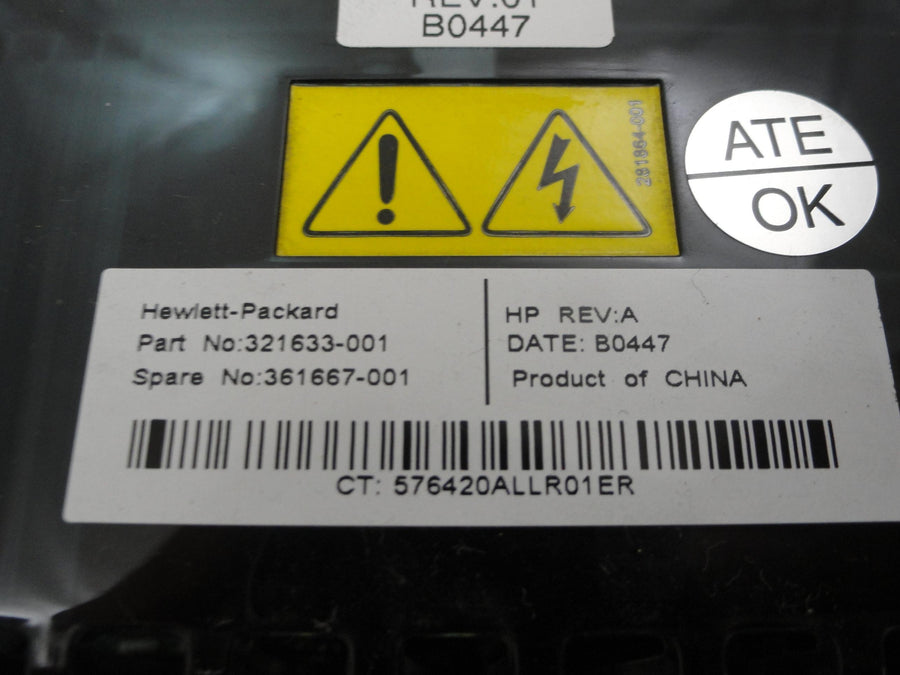HP Power Distribution Assembly