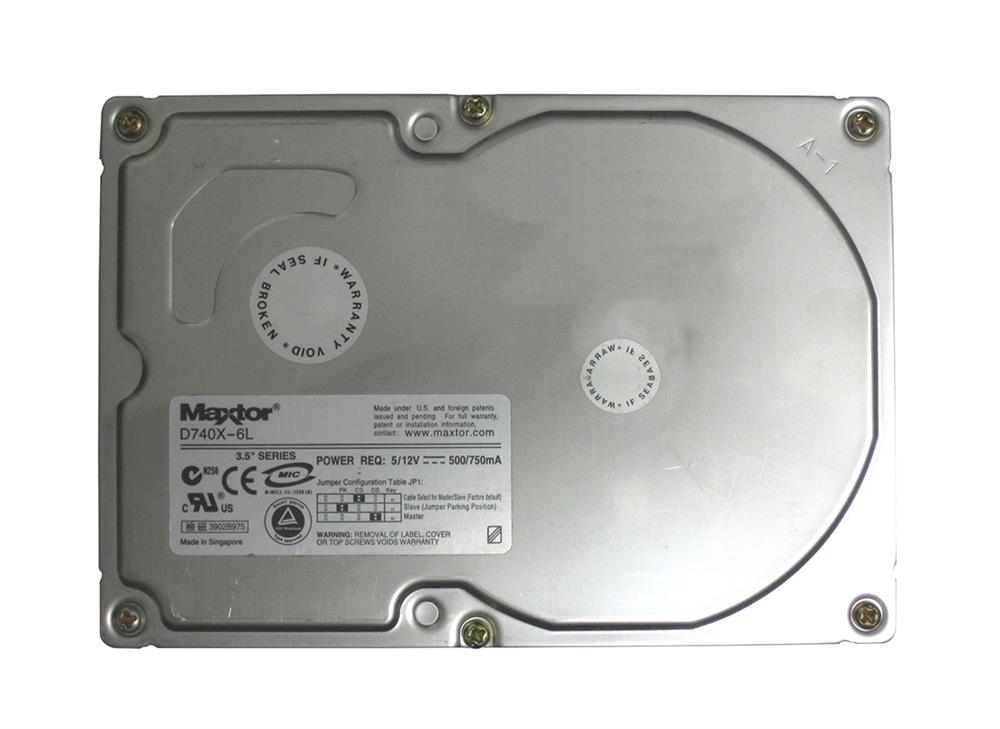 Maxtor Dell IBM 40Gb IDE 7200rpm 3.5in HDD ( MX6L040J2 D740X-6L VQ40A011 07J378 24P3662 ) REF