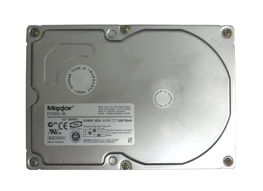Maxtor Dell IBM 40Gb IDE 7200rpm 3.5in HDD ( MX6L040J2 D740X-6L VQ40A011 07J378 24P3662 ) REF