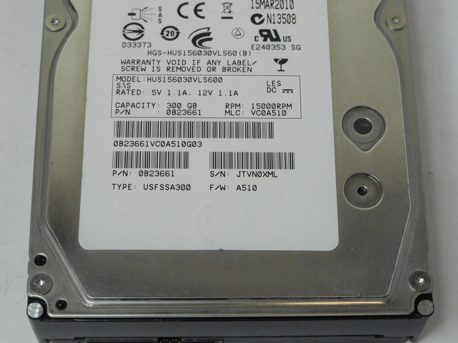 PR23427_0B23661_Hitachi 300GB SAS 15Krpm 3.5in HDD - Image3