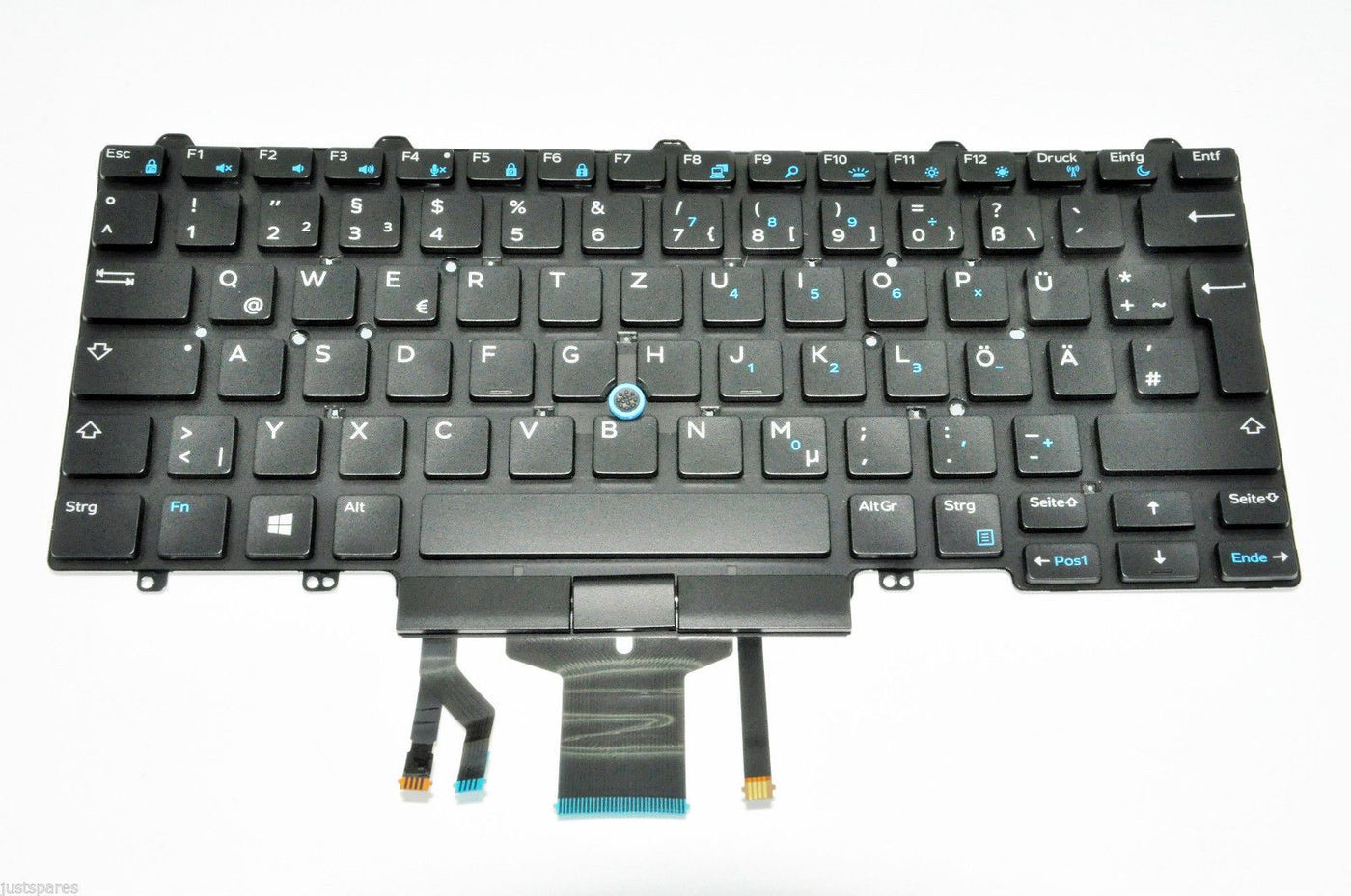 Dell Genuine  Latitude Backlit Keyboard German Layout (4JPX1 NEW PLAIN PACKAGING)
