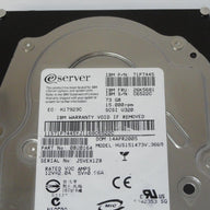 PR15804_0B20164_Hitachi IBM 73GB SCSI 68 Pin 15Krpm 3.5in HDD - Image2