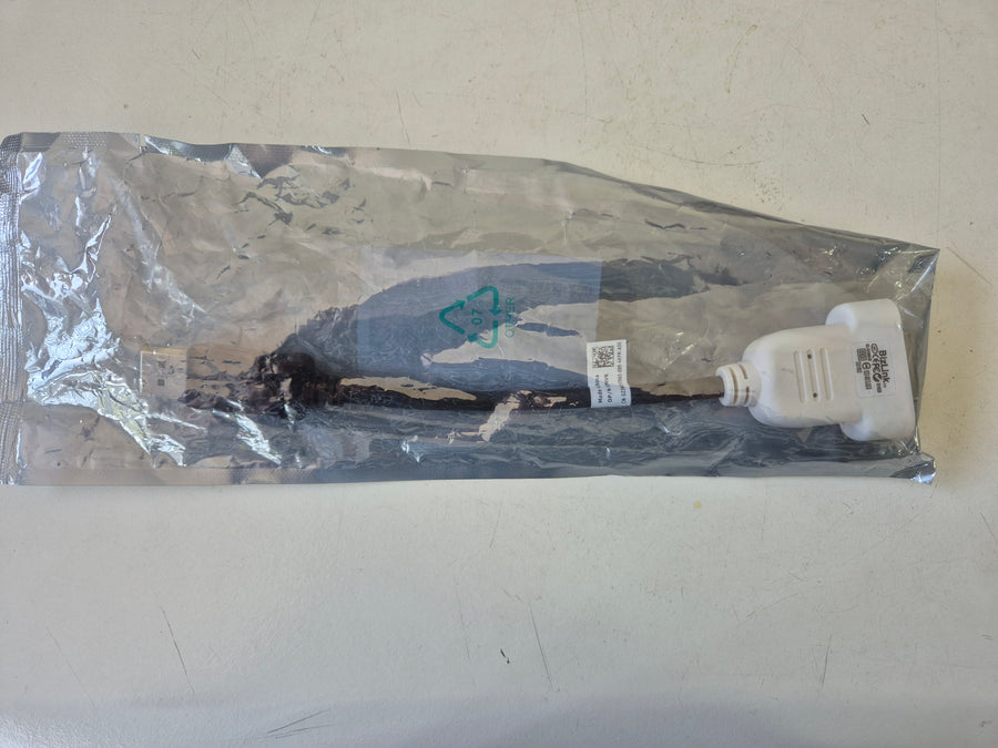 Dell Display Port DP To DVI-D Dual Link Video Adapter Cable White ( 023NVR ) NEW