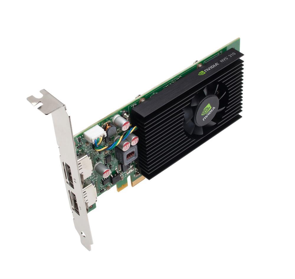 HP Nvidia NVS 310 1GB GDDR3 Video Graphics Card W/ bracket ( 818243-001 818869-001 ) USED