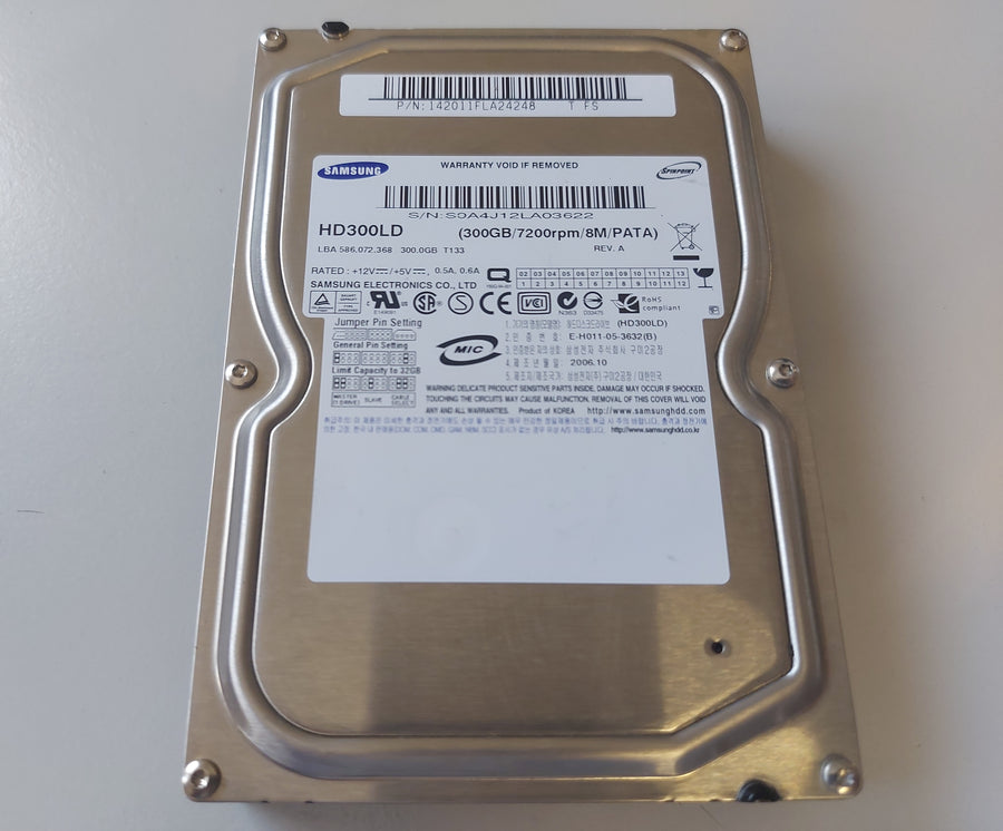 Samsung Spinpoint 300GB 7200rpm IDE 3.5in HDD ( HD300LD ) REF