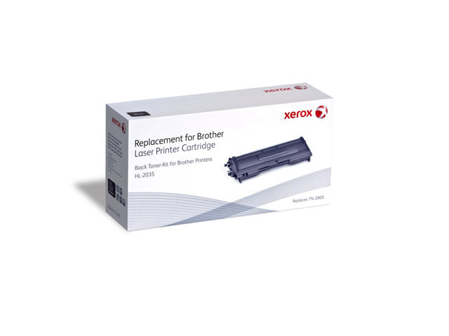 Xerox Black Toner cartridge ( replaces Brother TN2005 ) - 1500 pages ( 003R99779 ) NOB FINAL SALE