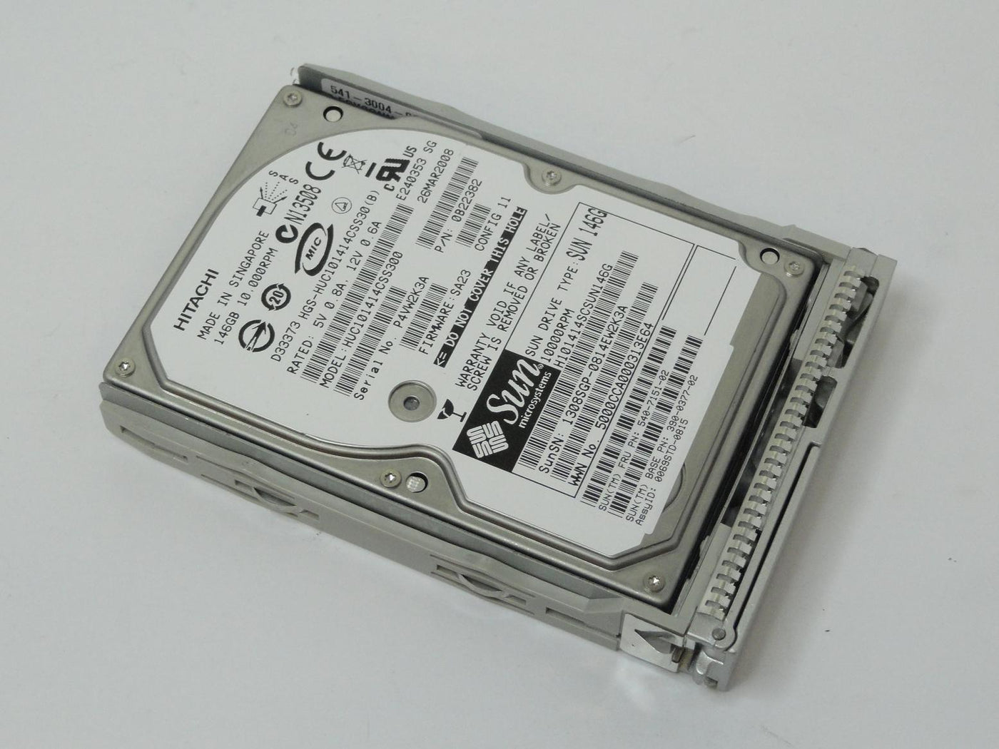 0B22382 - Hitachi Sun 146GB SAS 10Krpm 2.5in HDD in Caddy - Refurbished