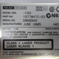 Teac 24X Max CD-ROM Drive CD-224E CD224E-A23 1977047A-23 D4383-60091