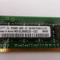 PR13149_M312L2920CZ3-CCC_Samsung 1GB PC3200 DDR-400MHz  184-Pin DIMM - Image3