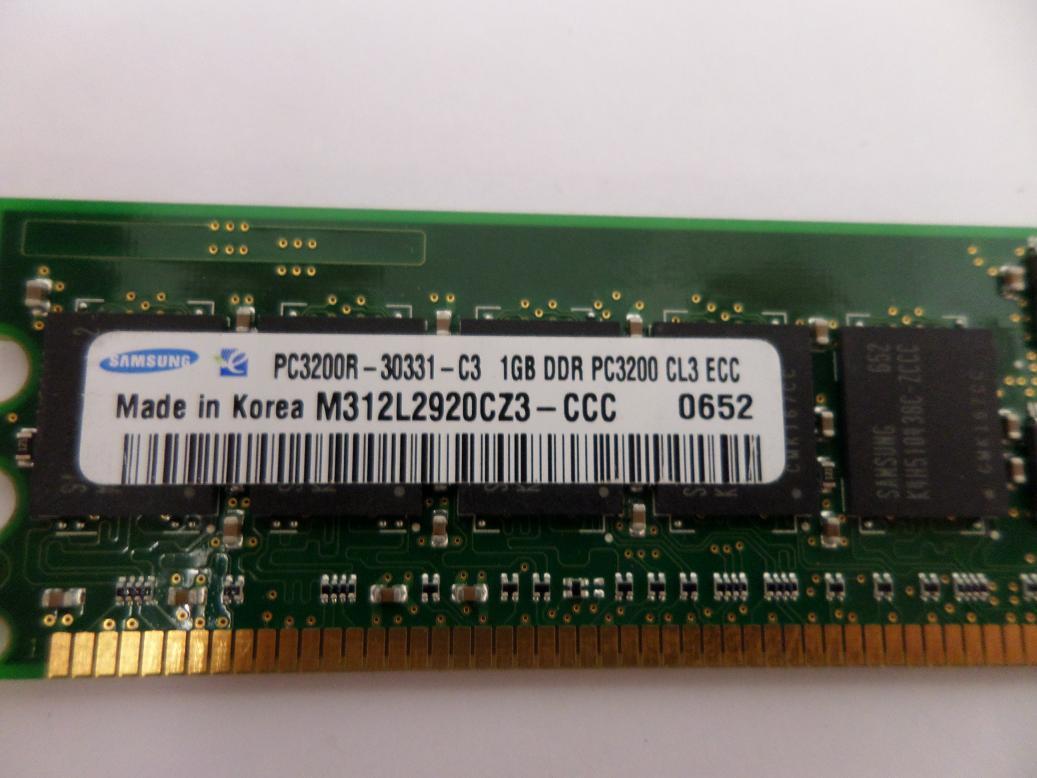 PR13149_M312L2920CZ3-CCC_Samsung 1GB PC3200 DDR-400MHz  184-Pin DIMM - Image3