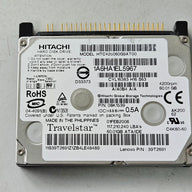 Hitachi Lenovo 60GB 4200RPM IDE 1.8in HDD ( HTC426060G9AT00 08K1539 39T2691 ) REF