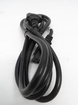 213352 -001 - LINETEK Italian AC 3PIN Power Cord 213352-001 - Input 220V - Output 3W - black. - NEW