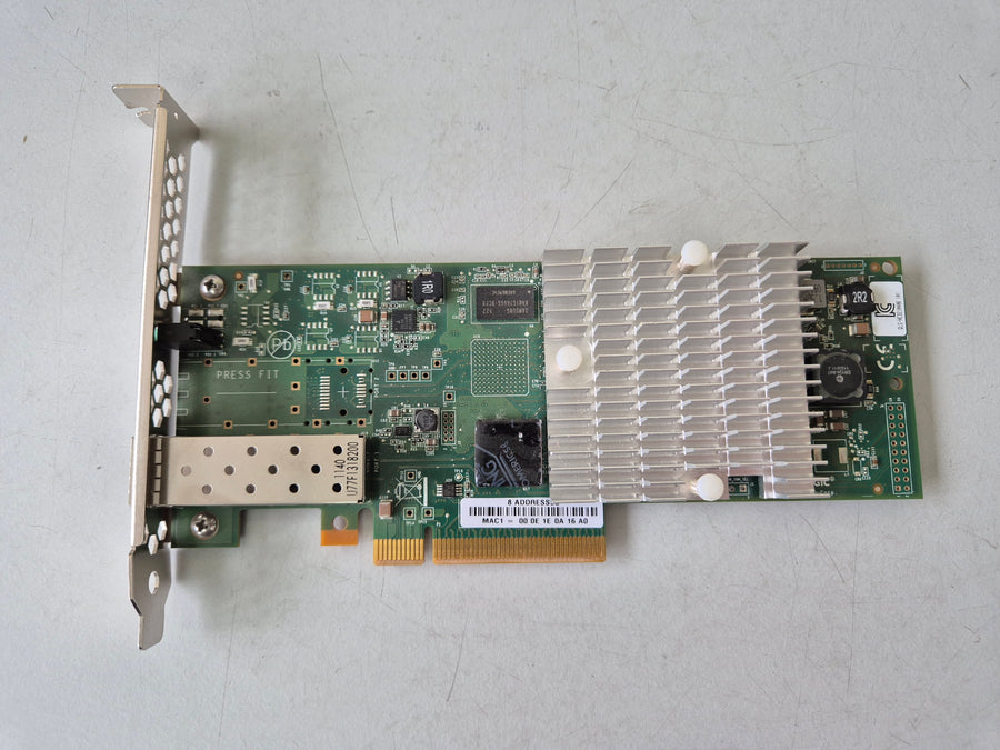Q-Logic 10Gbps Ethernet to PCIe Single Port Converged Network Adapter ( QLE8240-CU NE3210406-04 A ) USED