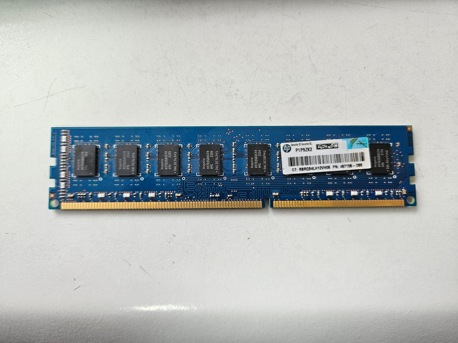 Hynix HP 4GB PC3-10600 DDR3-1333MHz non-ECC Unbuffered CL9 240-Pin DIMM ( HMT351U6CFR8C-H9 497158-D88 ) REF