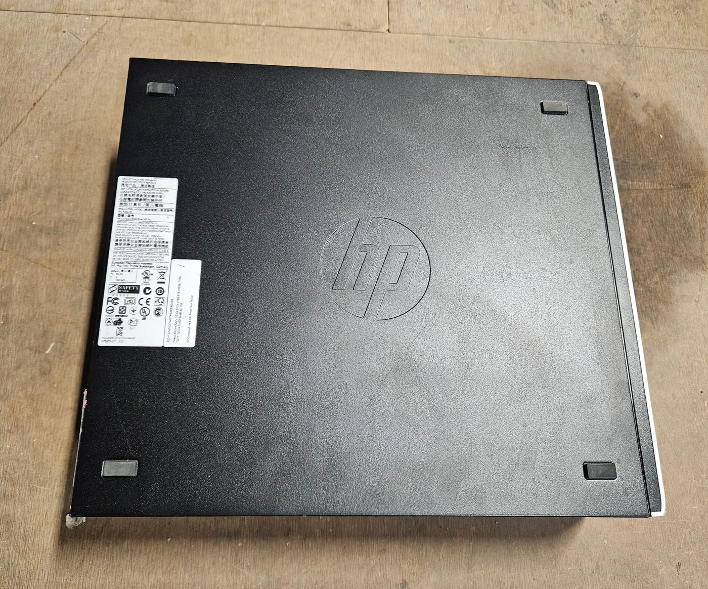 HP Compaq Elite 8300 SFF 500GB 2GB i5-3470 Win7Pro PC ( H3A34E#ABR ) USED