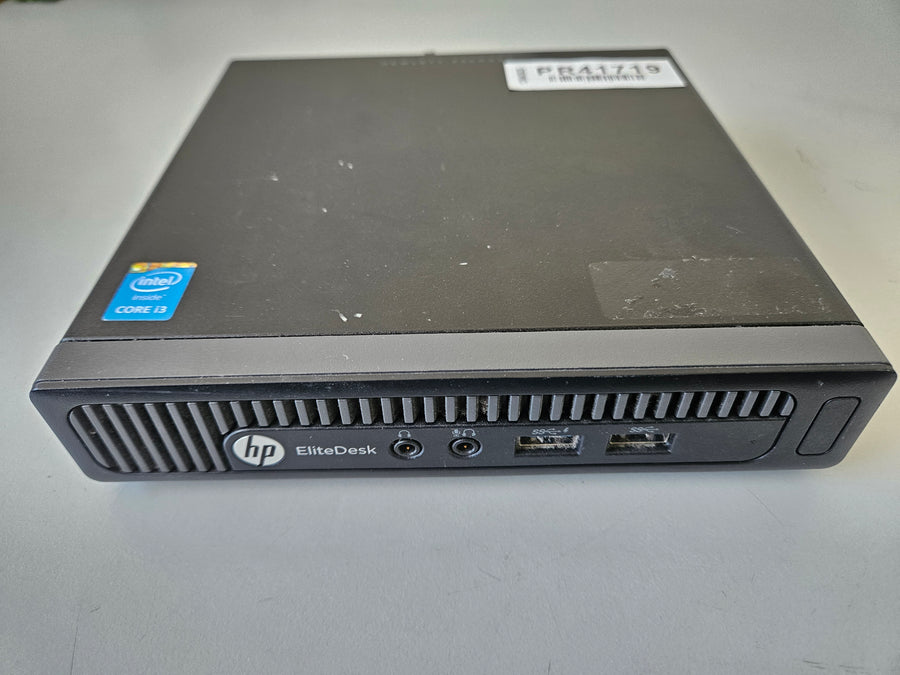 HP EliteDesk 800 G1 DM 120GB SSD 4GB RAM i3-4160T 3.1GHz Mini Desktop NO OS ( TPC-F063-DM ) USED