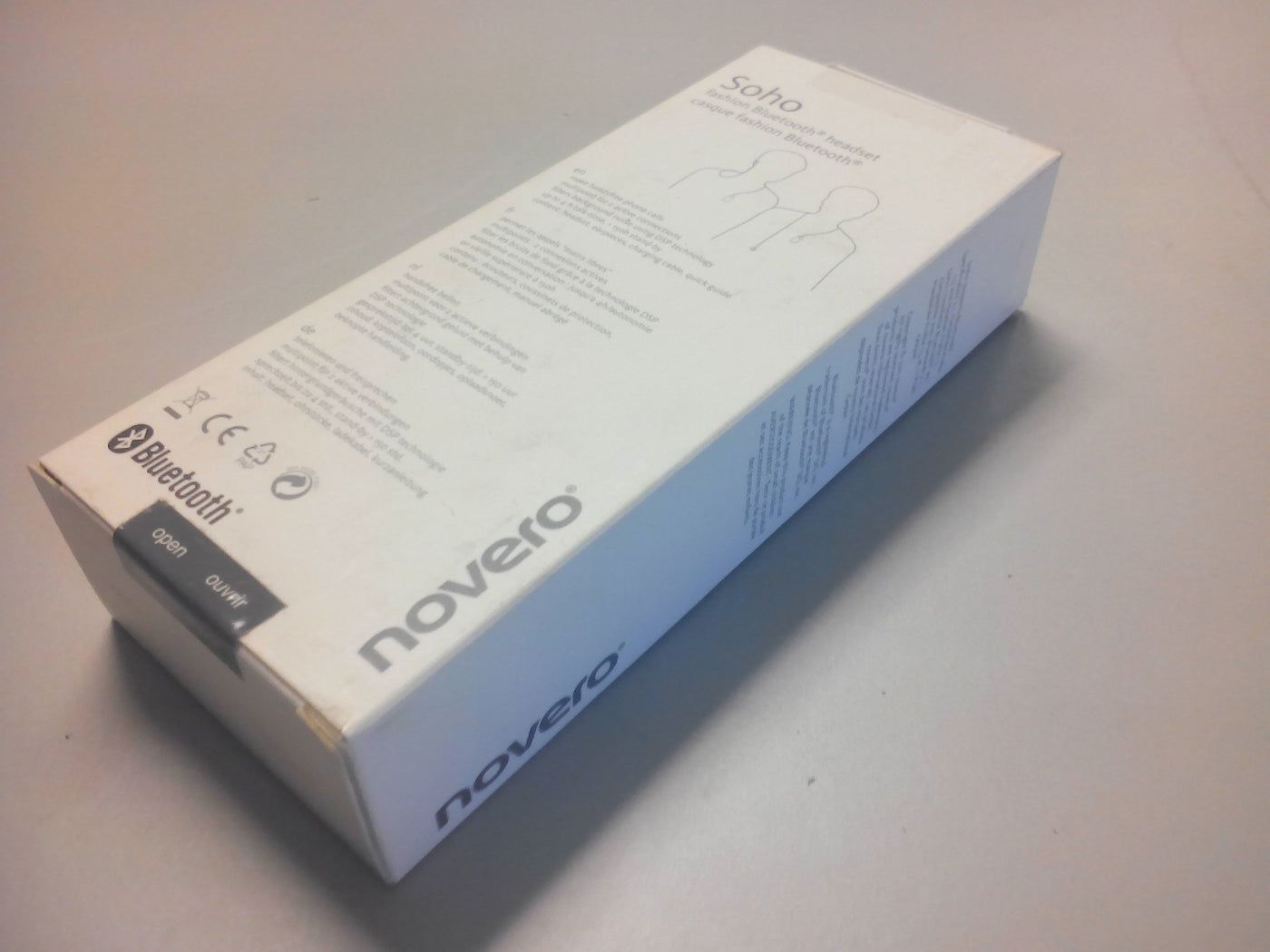 Novero Soho Nappa Bluetooth Headphones - Black - PC User | PC Parts And Spares | FREE UK DELIVERY