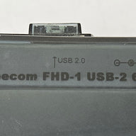 Freecom External USB IDE HDD - Hitachi IC35l060AVV207 61.4GB Wiped - NO AC Adapter ( FHD-1 USB 2 60GB ) USED