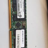 Smart Modular 2GB PC3200 DDR-400MHz Registered ECC CL3 184-Pin DIMM (SG25672RDTR8H2BGSD)