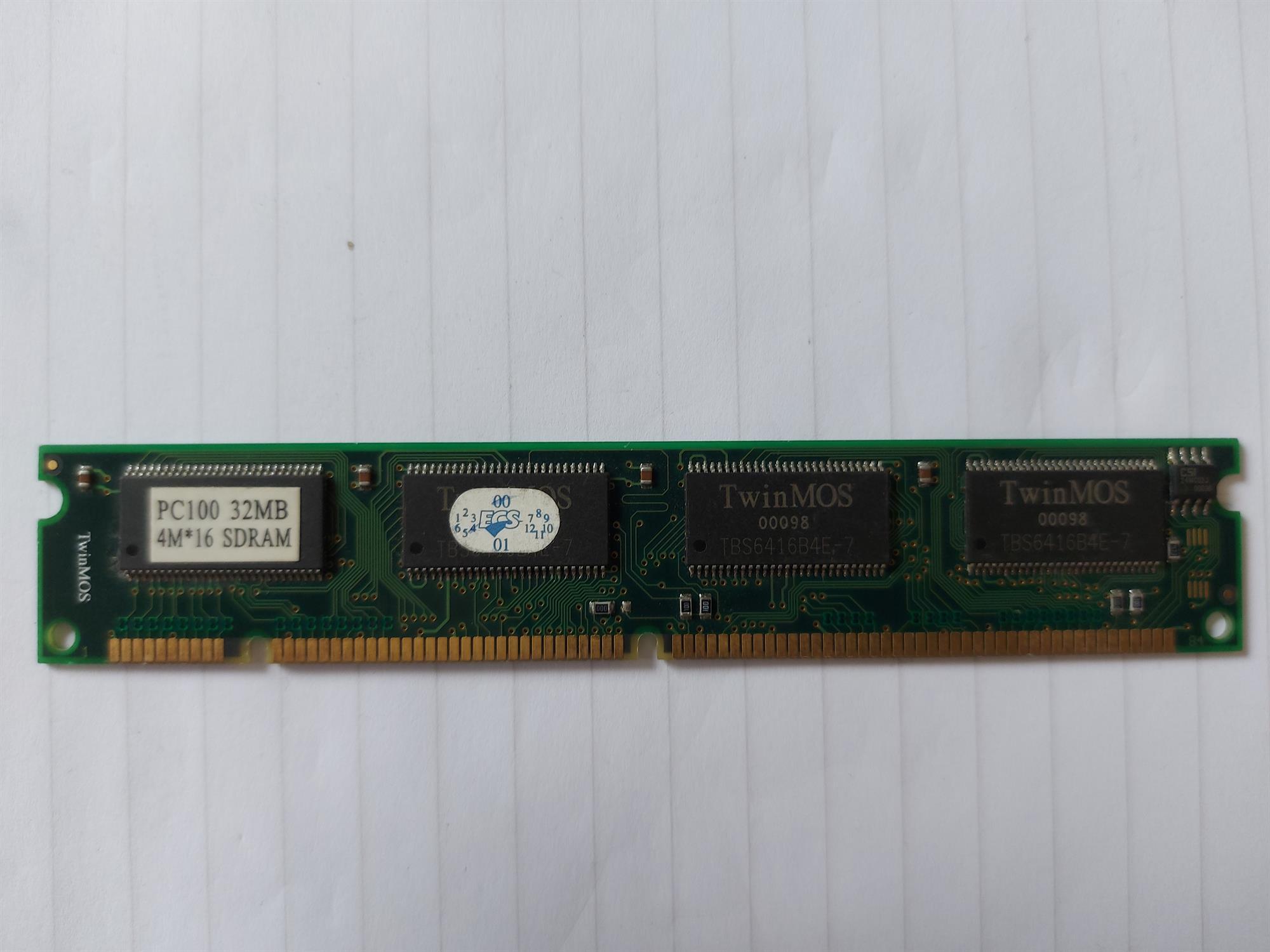 SyncMax 32MB 168pin PC100 SDRAM Memory Module (B6666RB)