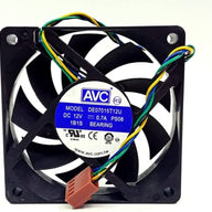 AVC DC12V 0.7A 70mm 4Pin Cooling Fan ( DE07015T12U ) USED